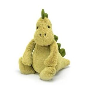 Jellycat Bashful Dino (retired) Stuffie - NWT - Green
